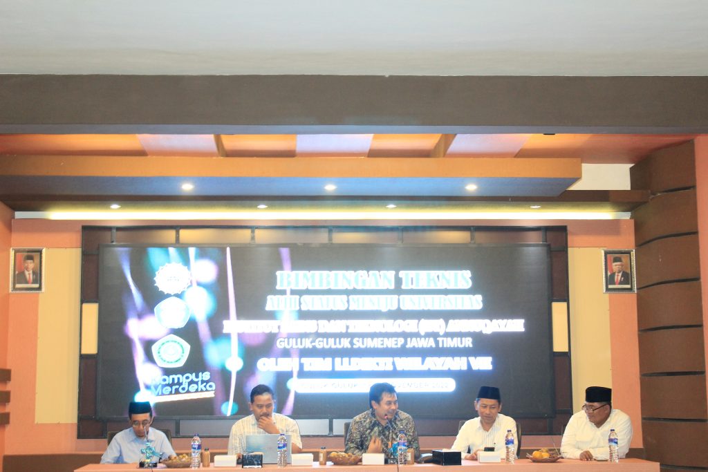 IST Annuqayah Adakan BIMTEK Alih Status Menuju Universitas Bersama Tim LLDIKTI Wilayah VII Surabaya