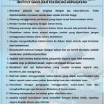 Peraturan dan Tata Tertib Penggunaan Laboratorium Fakultas MIPA