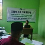 Fakultas MIPA Gelar Sidang Skripsi Pertama  Untuk Mencetak Lulusan di Tahun 2023