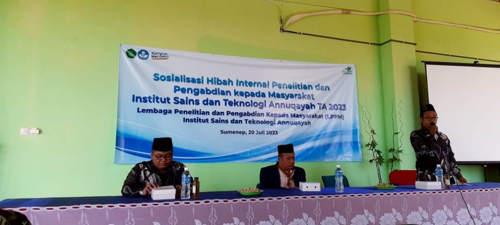 Sosialisasi Hibah Internal Penelitian dan Pengabdian TA. 2023, Rektor Harap Publikasi Jurnal Bisa Cepat
