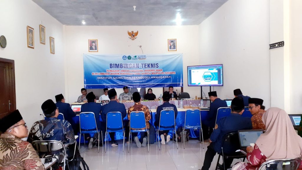 Didampingi Pokja Layanan Ketenagaan LLDIKTI VII Surabaya, IST Annuqayah Gelar Bimtek Jafa Dosen
