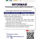 [INFO] Pelaksanaan Sidang Skripsi Tahap IV