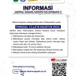 [INFO] Pelaksanaan Sidang Skripsi Gelombang III