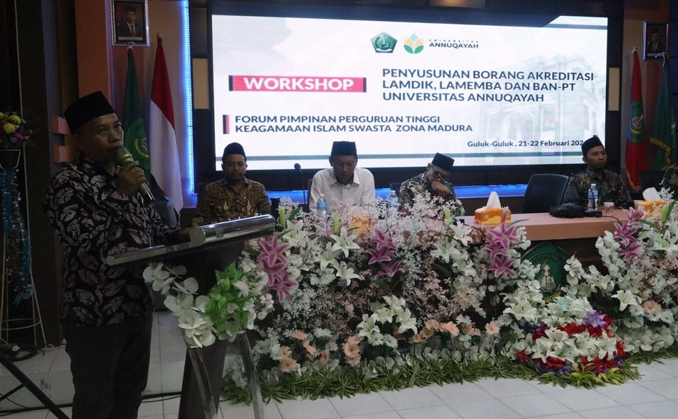 Universitas Annuqayah jadi Tuan Rumah Workshop Penyusunan Borang Akreditasi Forpim PTKIS se-Madura