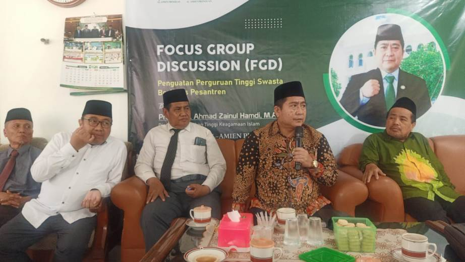 Rektor Universitas Annuqayah Hadiri FGD, Direktur Diktis RI: Instika Segera Merger ke Universitas