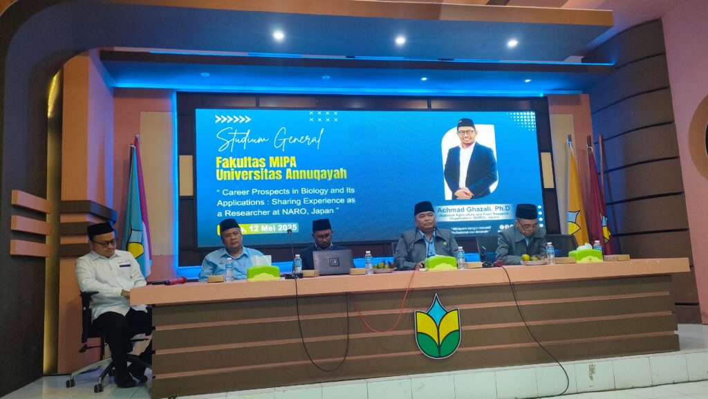 Fakultas MIPA Universitas Annuqayah Gelar Seminar Internasional Bertema Prospek Karier di Bidang Ilmu Sains bersama Peneliti NARO Jepang