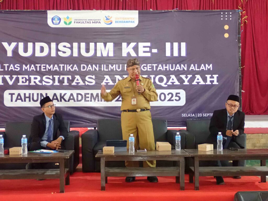 Kepala Disbudporapar Sumenep Hadiri Yudisium MIPA UA: Dunia Kerja Pilih yang Siap, Bukan Sekadar Pintar